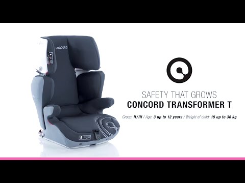 Concord Transformer T Group 2 & 3 Car Seat Installation Video - Direct2Mum