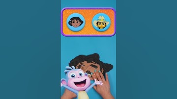 Thumbnail of let's make a Dora slime character! #shorts