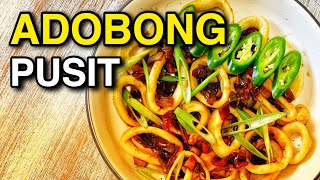 Adobong Pusit | Not Your Usual Recipe | Tender Squid Rings in Adobo Sauce