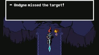 Undertale If you dodged Undyne first attack? screenshot 3