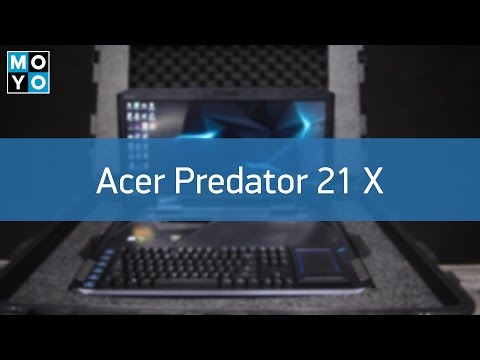 Обзор игрового ноутбука Acer Predator 21 X