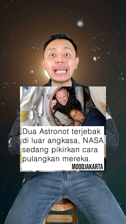 Dua astronot TERJEBAK di luar angkasa? Gimana cara pulangnya? #shorts