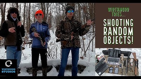 Testing Possible BULLETPROOF Objects | WirthMorr Studios