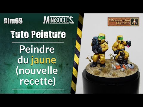 Miniature Painting and Basing [TUTORIAL]: How to Paint Yellow