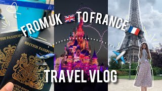 Going to France!! 🇫🇷, Disneyland 🏰, Louvre museum, Eiffel Tower, Arc de Triomph VLOG | 06.23