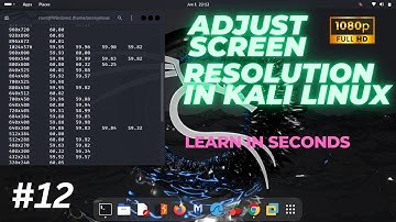 Adjust Screen Resolution in KALI LINUX | #ethicalhacker #kalilinux
