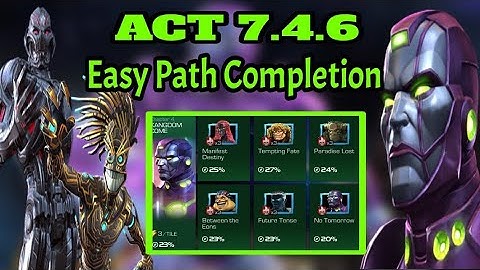 Act 7.4.6 Easy Path Completion