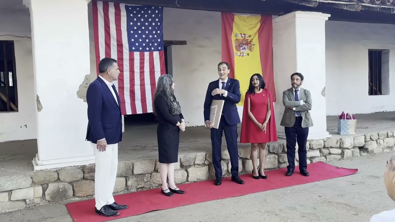 Resumen de mi recibimiento en Santa Bárbara (California). 
