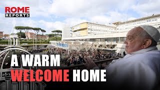 38 days of gestures for the Pope: A warm welcome home
