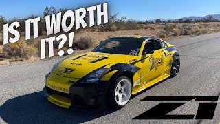 Z1 Motorsports 350z Light Weight Crank Pulley Install and Review