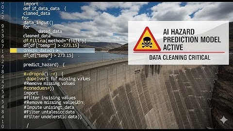Building an AI Dam hazard Prediction Model in Python - Part 2: Cleaning data