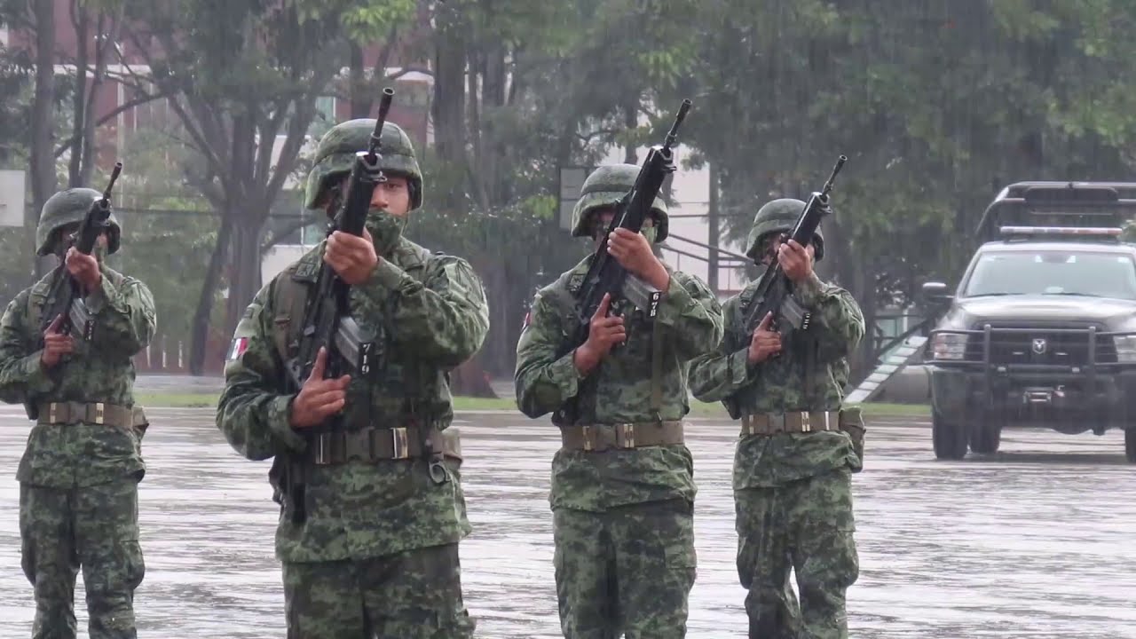 Pasos Pr ctica Preceder Entrenamiento Militar Mexicano Ceja Profesi n Capit n Brie