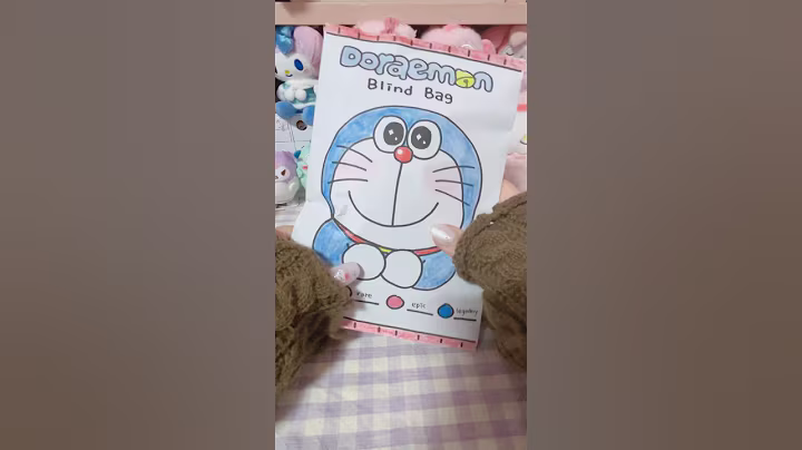 [asmr] Doraemon blind bag ٩( ᐛ )و | 도라에몽 블라인드백 #도라에몽 #blindbag #paperdiy #papercraft #papercrafts