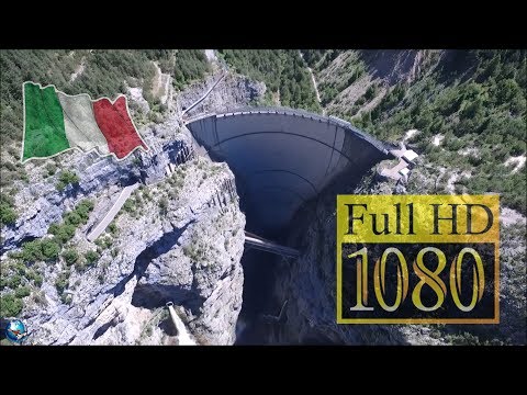 Trip to Dolomites Mountains ITALY, Vajon Dam, Diga Vajont