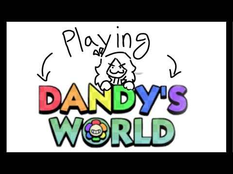 Playing dandys world on roblox (and other games) - YouTube