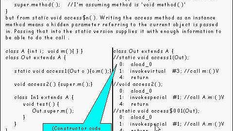 Java Tutorial 21.07: Non-static member classes
