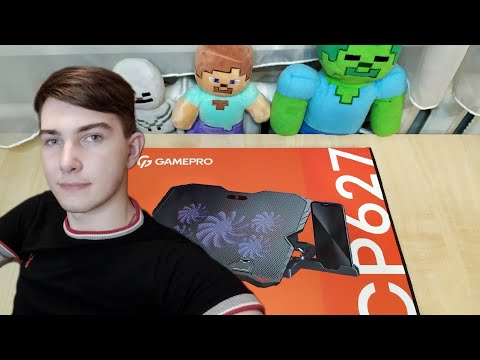 Охлаждающая подставка для ноутбука GamePro CP627 Black