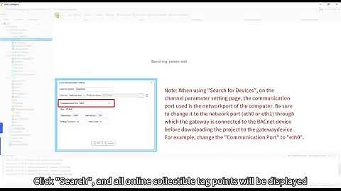 LM Gateway for BACnet IP Data Collection