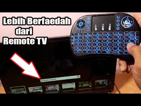 Ganti Remote TV dengan Mini Keyboard i8 🔥 Lebih Enak