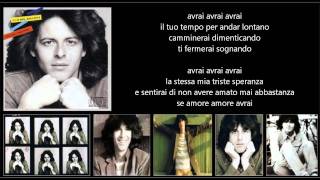 Video thumbnail of "CLAUDIO BAGLIONI - Avrai"