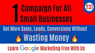 About Performance Max Campaign Type || Google Ads Tutorials || Advertising/Marketing In Telugu