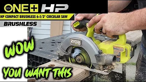 Ryobi 6.5 HP Circular saw review [it RIPS]