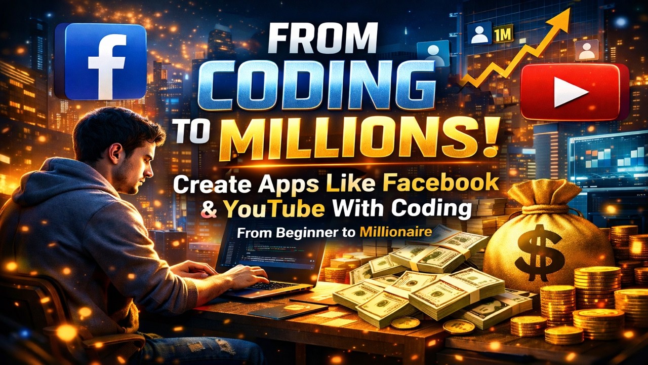 Master Coding & Create Powerful Apps Like Facebook and YouTube Build ...