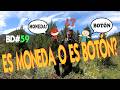 LA MONEDA QUE SE USO COMO BOTÓN