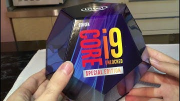 Intel Core i9-9900KS (Detailed Unboxing)