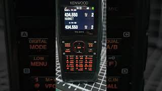 KENWOOD TH-D74 , QUICK SCAN , QUICK TIPS - YouTube