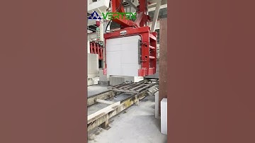 Automatic packing #aacblocks #autoclave aerated concrete #concreteblock #buildingmaterials