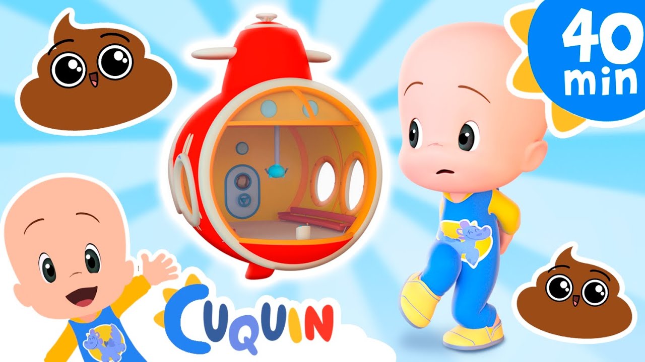 Poo Poo Submarine - Cleo & Cuquin Netflix episodes & Nursery Rhymes