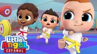 Bebé Juan aprende Karate 🥋 | Canciones Infantiles | Little Angel en Español
