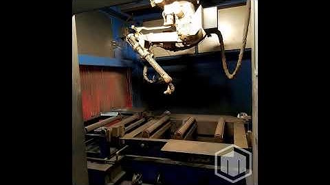 USED BURLINGTON AUTOMATION MODEL PYTHON X STRUCTURAL STEEL FABRICATING SYSTEM, Stock # 10754, Year