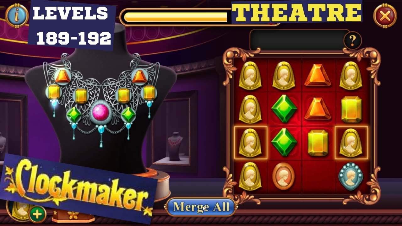 How to play Clockmaker Theatre levels 189-192 and Rewards with ...