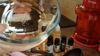 Tutorial - How to make homemade oat, Shea butter and essential oils soaps