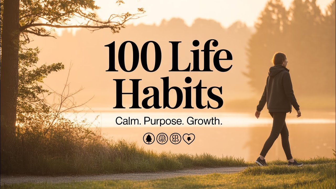 100 habits that will change your life for the better| Daily Habits for ...
