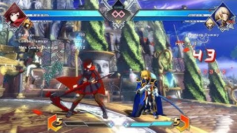 BBTAG Ruby Point Punish Combo