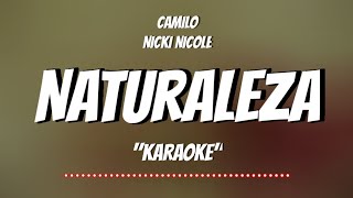 KARAOKE: Naturaleza – Camilo, Nicki Nicole