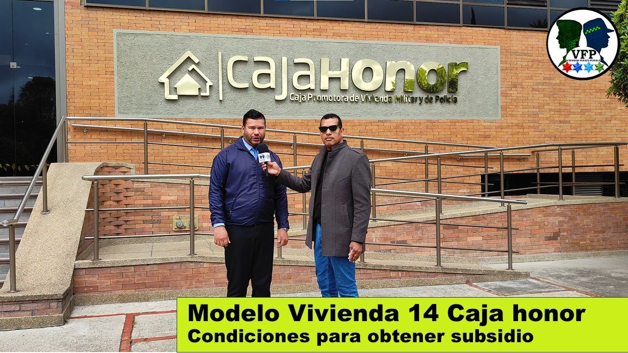 Modelo Vivienda 14 Caja honor Condiciones para obtener subsidio