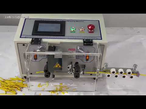 SWT-508-SD-S Touch Screen 0.1-4.5mm² Automatic Wire Stripping Peeling Cutting Machine 220V