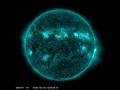 The 48-hours solar flares best at a 13.1nm #nasa #sdo #solarflare #solaractivity #spaceweather