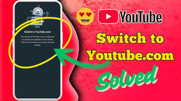 Switch to YouTube.com Problem 2025 | How To Fix Switch to YouTube.com Problem