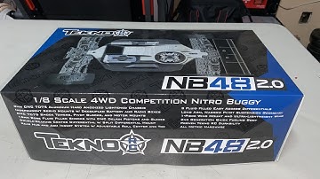 Tekno NB48 2.0 nitro rc race kit unboxing