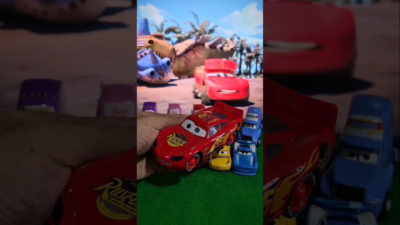 Disney Pixar Cars Toys, Lightning McQueen, Tow Mater #automobile #cars #toys #disney #shorts