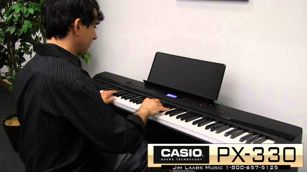 mærkelig telegram lektie Casio PX-330 Digital Piano Review - YouTube