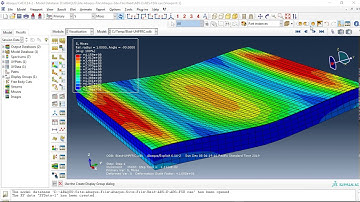 Simulation air blast explosion over composite panel(UHPFR concrete-Steel plate) in Abaqus-Damage