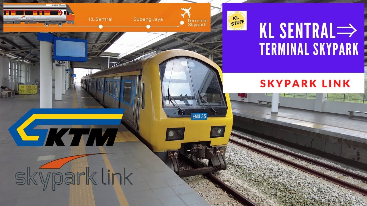 Skypark Link (KL Sentral ⇒ Terminal Skypark) - YouTube