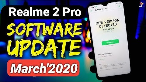 Realme 2 Pro March New Update C.27 | Added both side gesture, Wi-Fi calling & More - software update