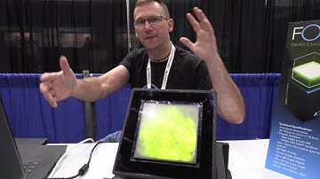 FOVI3D light-field displays with microlens arrays at Display Week 2018